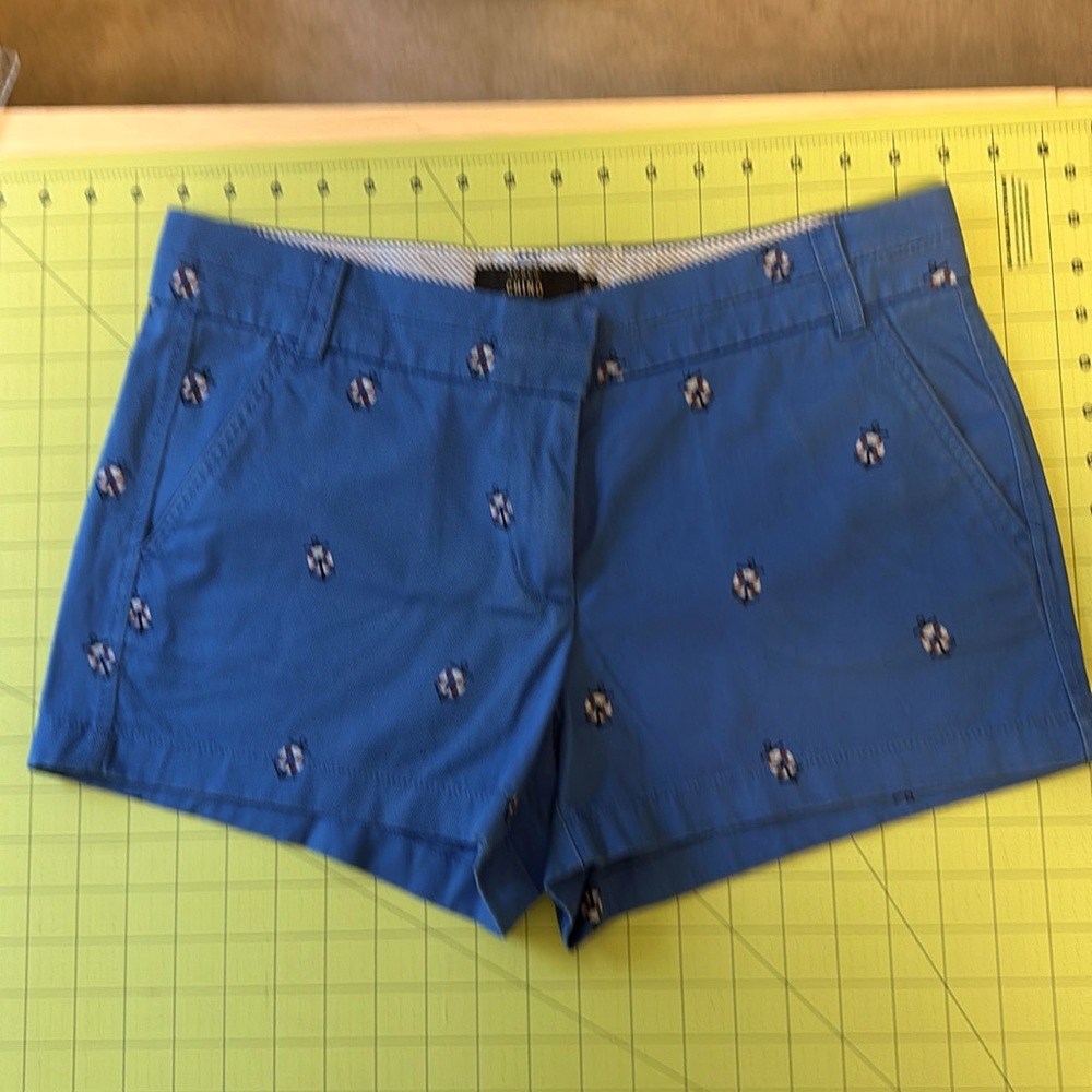J. Crew Chino Shorts Size 8 excellent condition